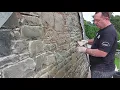 Download Lagu Re pointing an uneven stone wall with lime mortar tips for beginners (using a pointers hod)