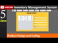 5 Inventory Management System in java - Product Page JFrame Mysql Database Netbeans IDE