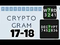 PlaySimple CRYPTOGRAM level 17 18