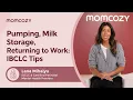 Pumping Milk Storage Returning to Work IBCLC Tips for Busy Moms