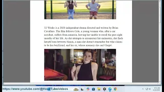 watch32 Where to Watch 32 Weeks for free