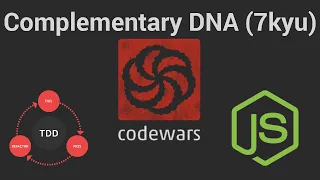 Complementary DNA 7kyu Codewars TDD in JavaScript