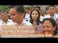 Download Lagu Wakil Presiden RI Gibran Rakabuming Raka Kunjungi Pesta Kesenian Bali