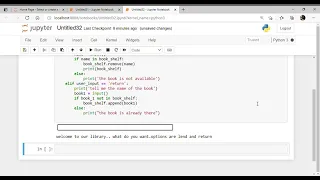 Simple Library System in Python