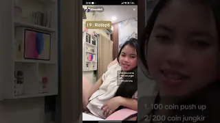 live jualan apeum neng risti tembem guy 