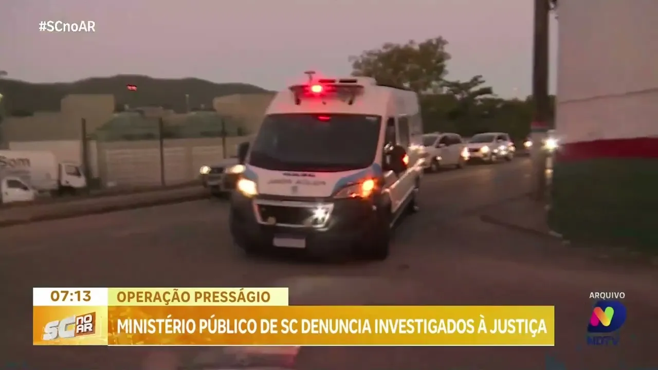 Operação Presságio: Ministério Público de SC denuncia investigados á justiça