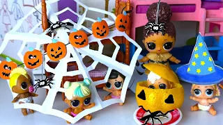 ЗЛАЯ ЗАВЕДУЮЩАЯ ЗАПРЕТИЛА детям ХЭЛЛОУИН🎃 в детском САДИКЕ😮 пупсики куклы ЛОЛ смешные мультики