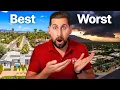 The BEST PLACES to Live in the Palm Springs Area Ranked