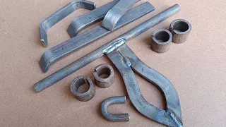 Brilliant DIY Creation Of Angle iron Door Frame Angle iron Cutting Tricks Tips ARC Welding