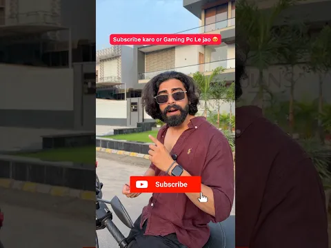 Subscribe karo or Gaming PC Le jao 😍 #shorts #techyaari #teratrigun
