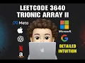 Trionic Array II Detailed Intuition Dry Run Leetcode 3640 Full Optimized Solution POTD