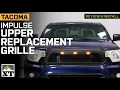 2012-2015 Tacoma Impulse Upper Replacement Grille with Amber LED Lights Review Install