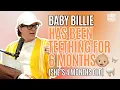 Baby Billie is teething early and no one is sleeping