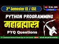 Python Programming PYQs Polytechnic 3rd Semester Electrical CSE