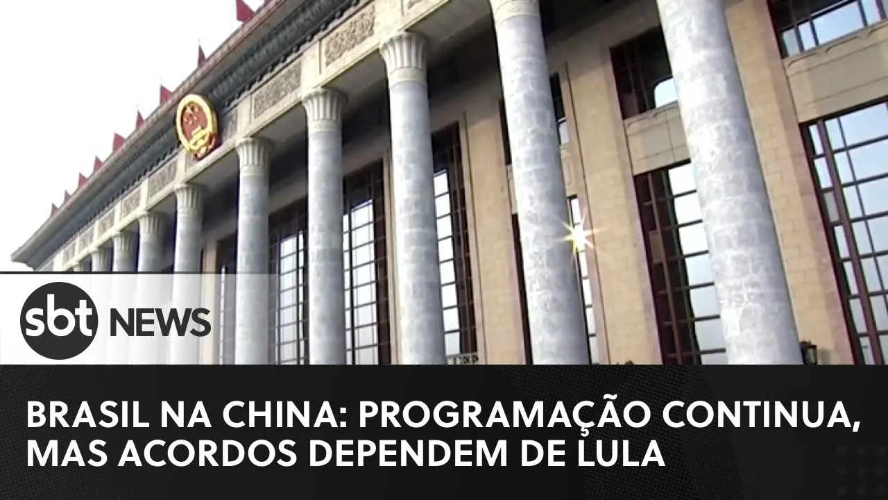Brasil na China: programação continua, mas acordos dependem de Lula | #SBTNewsnaTV (27/03/23)