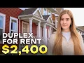What kind of DUPLEX can you rent for 2 400 in Calgary Canada