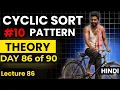 Day Cyclic Sort Pattern Explained Theory Intuition Templates DSA Pattern