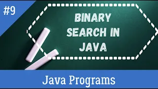 Binary Search Implementation using recursion in java