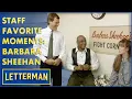 Staff Favorite Moments Producer Barbara Sheehan Letterman