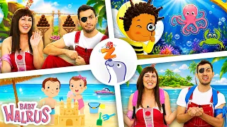 🏝️Πάμε διακοπές με το Άκατα Μάκατα! Παίζουμε I Spy στο Βυθό & τρώμε Παγωτό | Zouzounia × Baby Walrus