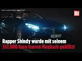 Rapper Shindy protzt vor dem Amtsgericht, obwohl er angeblich nicht gut verdient