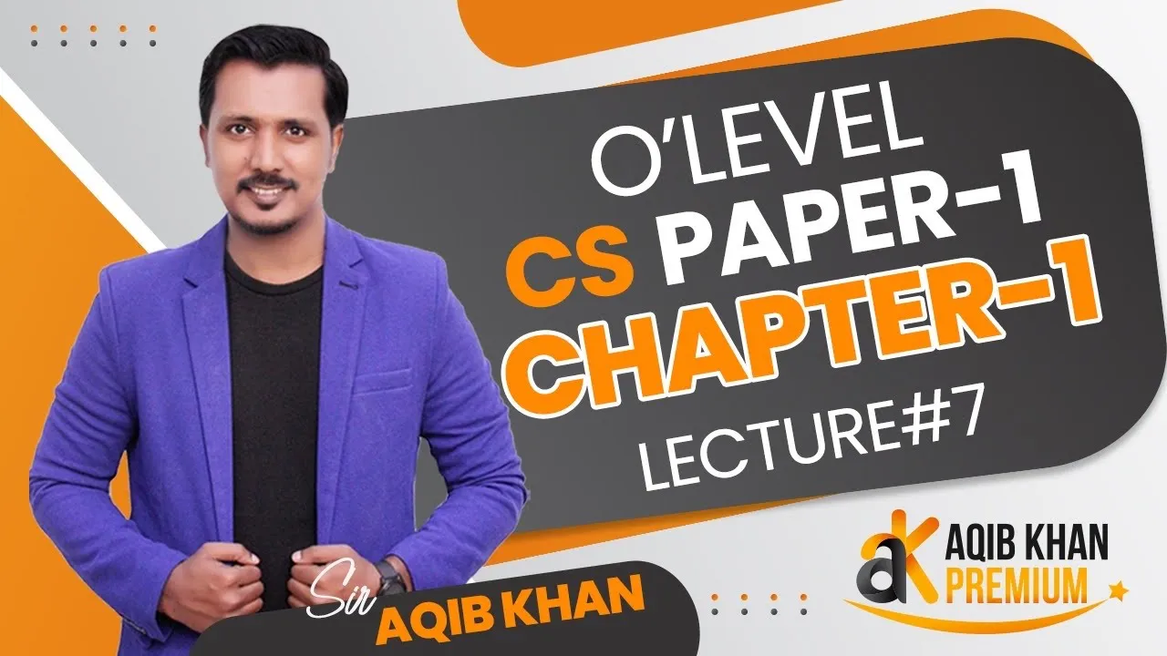 O Level | P1 | Chapter # 1 | Lecture 7 | Premium Edition | Data Compression