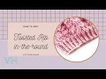 Knit Twisted Rib In-the-Round