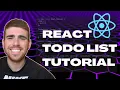 Build A ToDo List App With React Beginner React Project Tutorial 2021