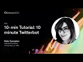 10-minute Twitterbot - GitHub Universe 2020