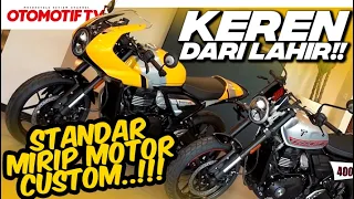 INI BARU GANTENG..!! STANDAR PABRIK MIRIP CUSTOM, TRIUMPH THRUXTON 400 dan TRACKER 400