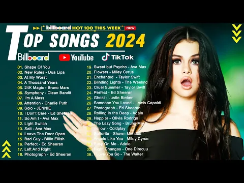 Download MP3 Selena Gomez, Maroon 5, Adele, Ed Sheeran,Dua Lipa, Sia, The Weeknd 🎶🎶Billboard Top 50 This Week