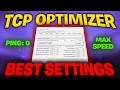 TCP Optimizer - Best settings for Gaming to Increase speed and reduce ping delay