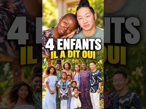 Ce Coréen a épousé une femme noire avec 4 enfants qui n'étaient pas les siens, personne n'y croyait