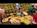 Download Lagu Biggest Sizet Fruit!! So Satisfying!! Jackfruit Cutting Skills - Thai Street Food