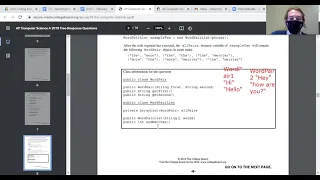 Unit 7 ArrayList FRQ - Part 1
