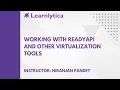Working with ReadyAPI and other Virtualization tools