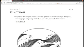 Eloquent JavaScript Ch 3 Pt 1Functions by Marijn Haverbeke