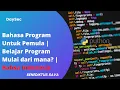 Pengenalan bahasa Python 3 9 7 untuk pemula Python3 9 7 Indonesia