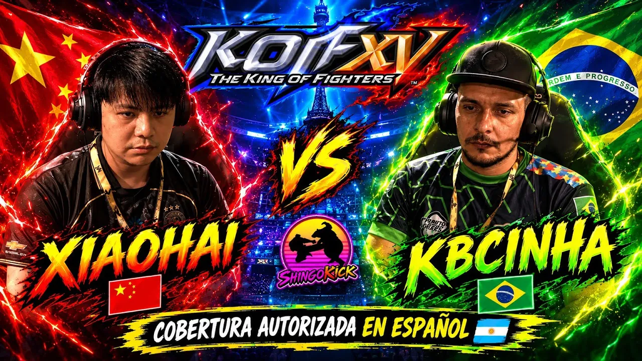 🔥UN DUELO CARDÍACO👺🔥 XIAOHAI 🇨🇳 🆚 KBCINHA 🇧🇷 Torneo UFA 2026 #kofxv