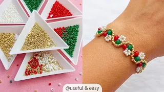 Bacelet Making With Beads//Beads Jewelry Making// Useful & Easy.