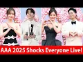LIVE! AAA 2025: Kim Yoo Jung \u0026 Park Bo Gum Shock Fans, Junho \u0026 Yoona Impress with Royal Appearance!