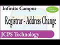 Infinite Campus Household Address Change