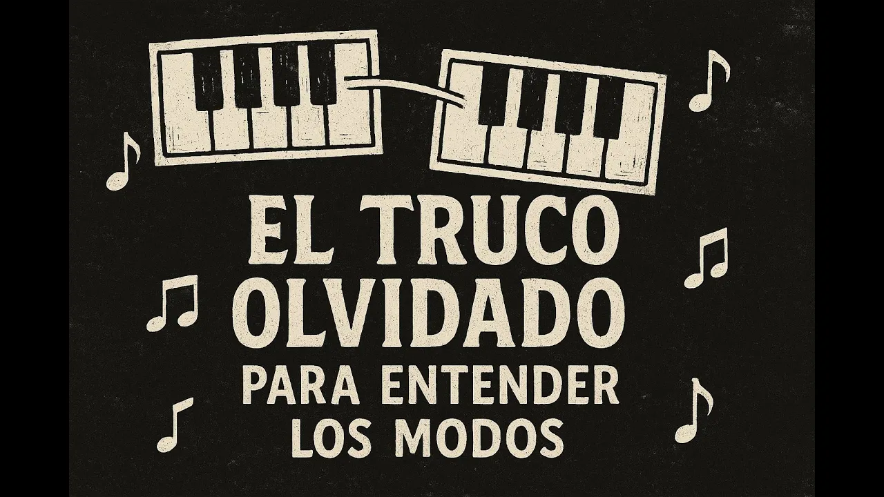 🎹 El truco olvidado para entender los modos: los tetracordes