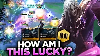 THE LUCKIEST HIGHROLL GAME OF MY LIFE! | Teamfight Tactics