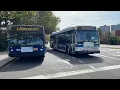 BxM7 Bx12-SBS Bx23 Bx25 Bx26 Bx28 Bx30 Bx38 and Q50-LTD Action at Bartow Av Co-Op City Blvd