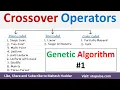 Binary Coded Crossover Operators Genetic Algorithm Example in Machine Learning by Mahesh Huddar