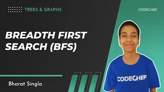 5 Breadth First Search BFS Trees Graphs Bharat Singla