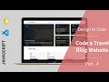 Part 4 Create a Complete Travel Blog Website using HTML CSS and JS from Scratch Design to Code