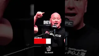 رئيس اليو اف سى دانا وايت يعرض على شخص خمسة ألاف دولار   مقابل دندنها