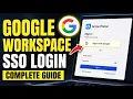 How to authenticate with Google Workspace in SSO-enabled no-code portals - Complete Guide